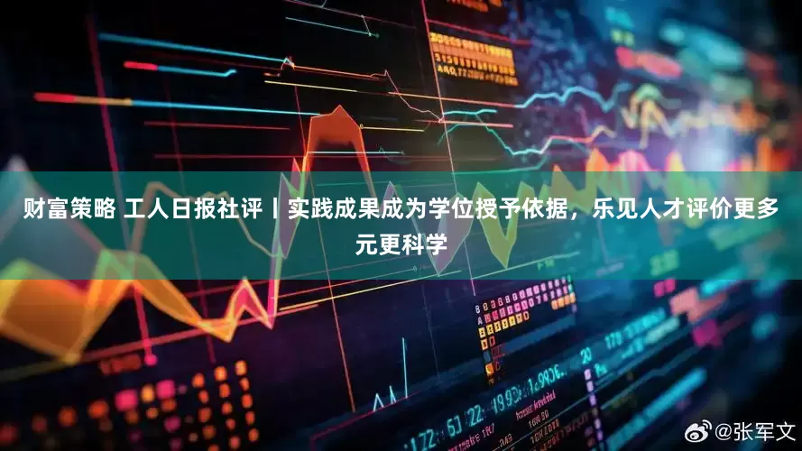 财富策略 工人日报社评丨实践成果成为学位授予依据，乐见人才评价更多元更科学